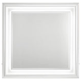 Cassia Dresser Mirror White High Gloss
