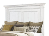McKinney Queen LED Light Panel Bed Vintage White