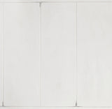 McKinney Queen LED Light Panel Bed Vintage White