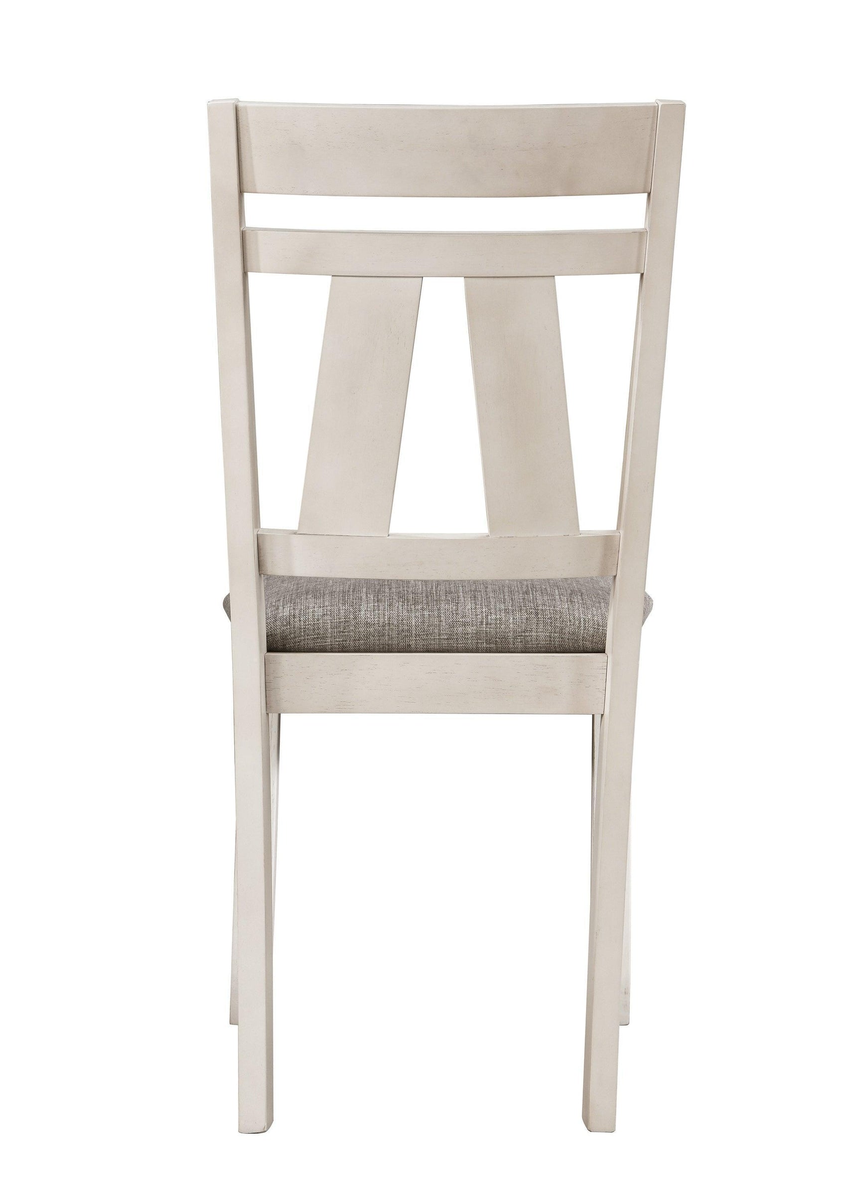 Maribelle Chalk Gray Extendable Dining Room Set