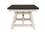 Maribelle Chalk Gray Extendable Dining Room Set