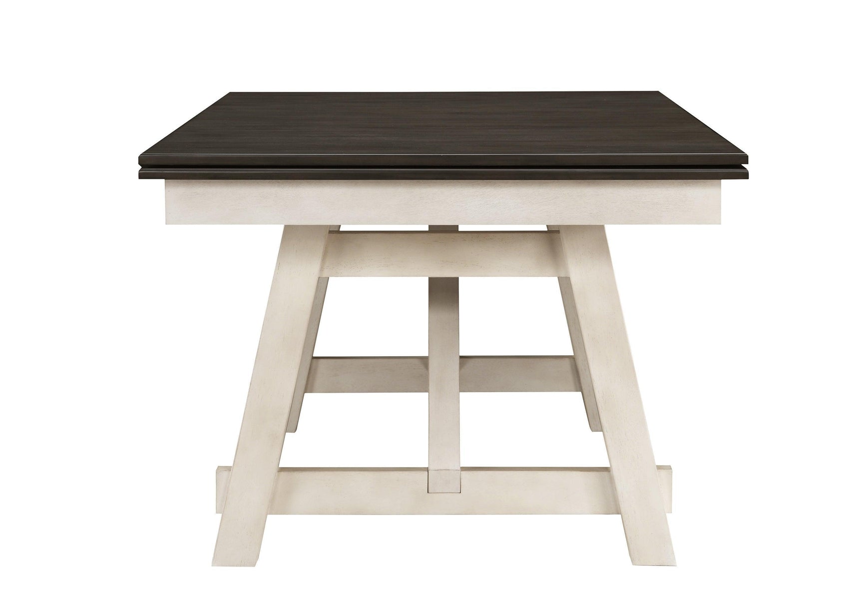 Maribelle Chalk Gray Extendable Dining Room Set