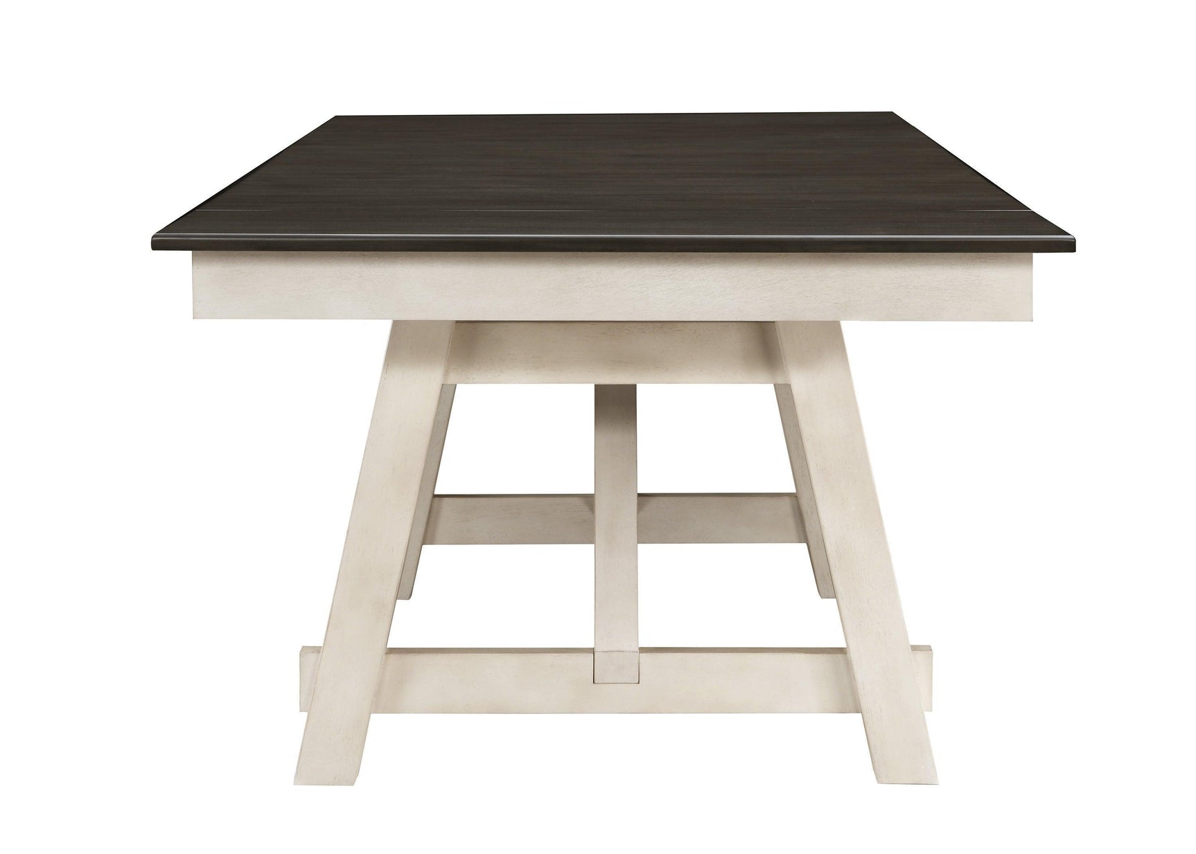Maribelle Chalk Gray Extendable Dining Room Set