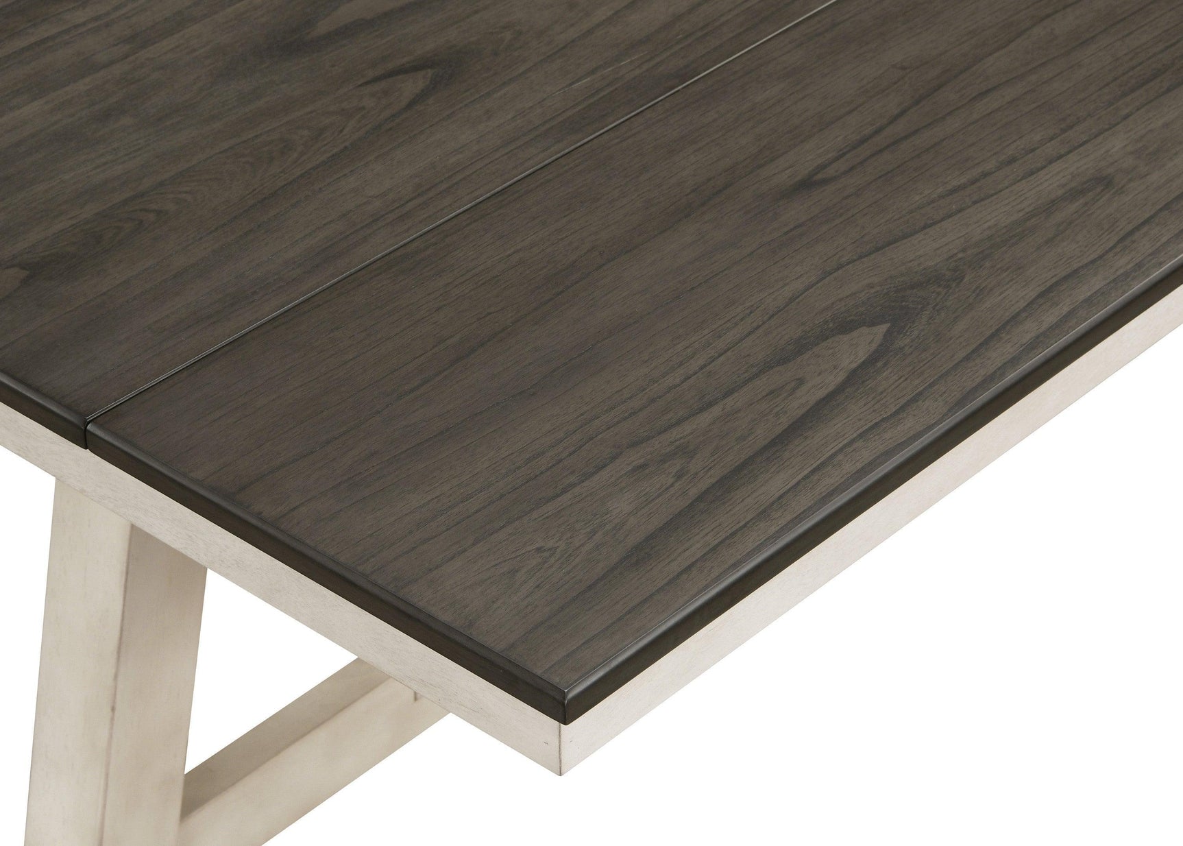 Maribelle Chalk Gray Extendable Dining Room Set