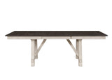 Maribelle Chalk Gray Extendable Dining Room Set