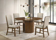 Shari Brown Round Dining Room Set from Ella Furniture