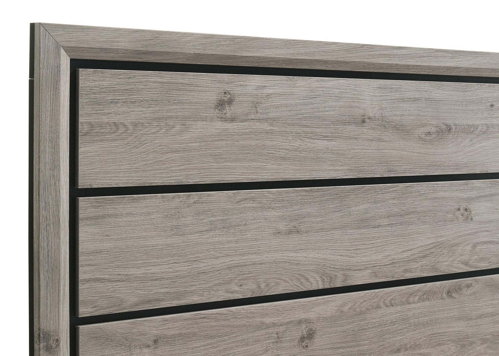 Watson Wood Twin Panel Bed Light Taupe