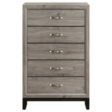 Watson 5-drawer Bedroom Chest of Drawers Light Taupe
