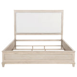 Pembroke 66-inch Eastern King Panel Bed Washed Oak
