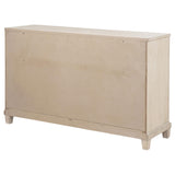 Pembroke 6-drawer Bedroom Dresser Cabinet Washed Oak