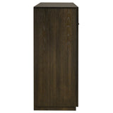 Atlas 7-drawer Bedroom Dresser Cabinet Dark Oak