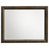 Atlas Bedroom Dresser Mirror Dark Oak