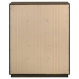 Atlas 5-drawer Bedroom Chest of Drawers Dark Oak
