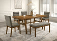 Linus Brown Rectangular Dining Room Set from Ella Furniture