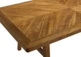 Linus Brown Rectangular Dining Room Set view 5