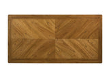 Linus Brown Rectangular Dining Room Set view 6