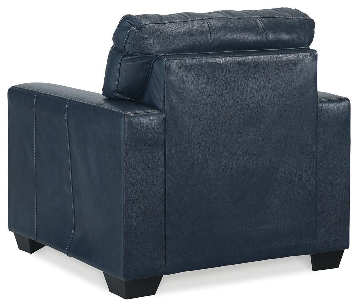 Santorine Ocean Leather Chair