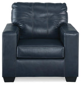 Santorine Ocean Leather Chair