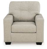 Santorine Bone Leather Chair