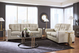 Santorine Bone Sofa and Loveseat