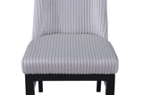 Hadley Light Gray Round Dining Room Set
