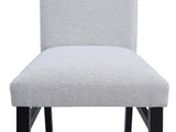 Tracy Dove Glass Top Round Dining Room Set