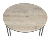 Verano Light Gray Round Dining Room Set