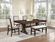 Hamil Dark Brown Dining Room Set from Ella Furniture