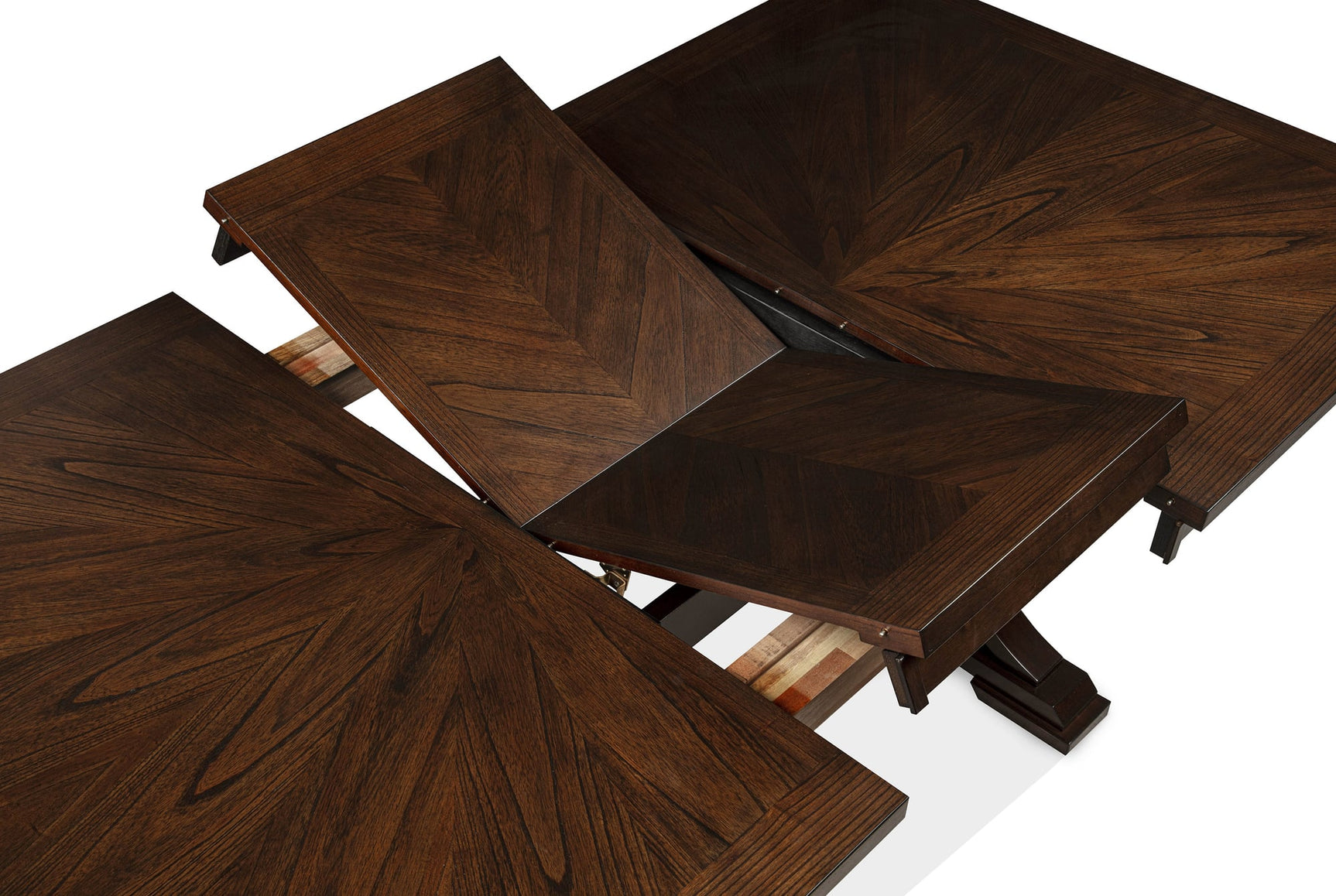 Hamil Dark Brown Dining Room Set view 9