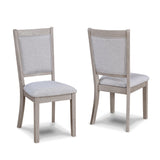 Amara Drift Wood Round Dining Room Set