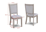 Amara Drift Wood Round Dining Room Set