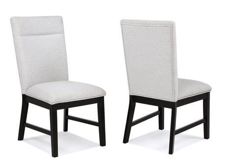Sebastian Black Gray Dining Room Set view 7