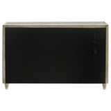 Lorient 8-drawer LED Bedroom Dresser Cabinet Ivory and Camel