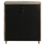 Lorient 5-drawer LED Chest of Drawers Ivory and Camel