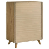 Bennett 5-drawer Bedroom Chest of Drawers Light Oak