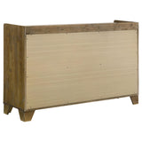 Henderson 6-drawer Bedroom Dresser Cabinet Medium Oak