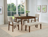 Gregory Brown Rectangular Dining Room Set