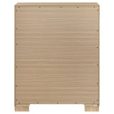 Arielle 4-drawer Bedroom Chest of Drawers Light Oak