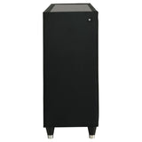 Lorient 8-drawer LED Bedroom Dresser Cabinet Black