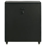 Lorient 5-drawer LED Chest of Drawers Black