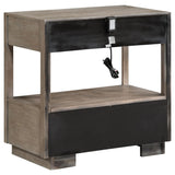 DURANGO COLLECTION Durango 2-drawer Nightstand Bedide Table Washed Oak 223272