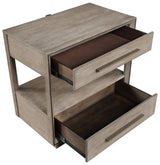 DURANGO COLLECTION Durango 2-drawer Nightstand Bedide Table Washed Oak 223272