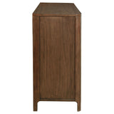 Maderia 8-drawer Dresser Cabinet Walnut