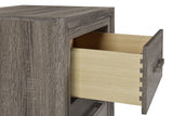 Wright 2-drawer Nightstand Bedide Table Brown Oak