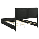 Cavelle 47-inch Upholstered King Bed Black