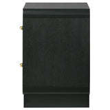Cavelle 2-drawer Nightstand Bedide Table Black
