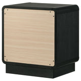Cavelle 2-drawer Nightstand Bedide Table Black