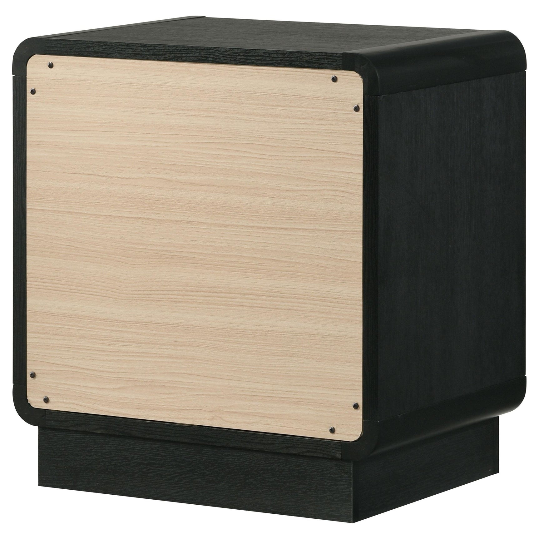Cavelle 2-drawer Nightstand Bedide Table Black