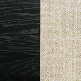 Arini 56-inch Queen Panel Bed Cream and Black