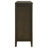 Wilkes 6-drawer Dresser Cabinet Dark Cocoa